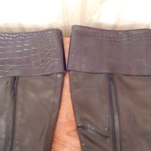 Studio Black Leather Boots